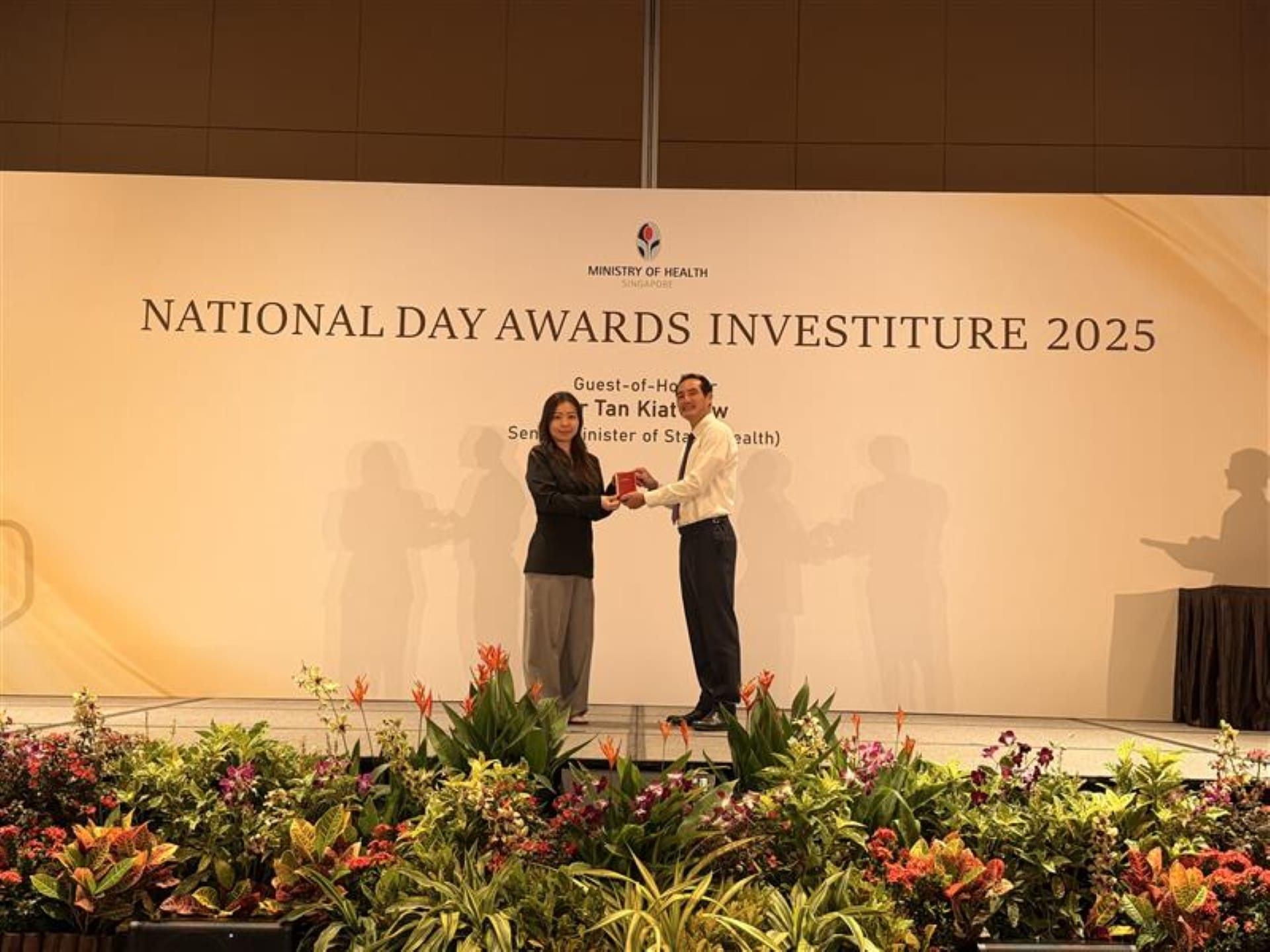Efficiency Medal - JASMINE CHONG MAY KWAN, Manager, Strategic Procurement - Medical & Lab Supplies